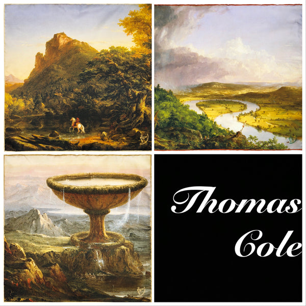 Set of Three from The Thomas Cole Collection