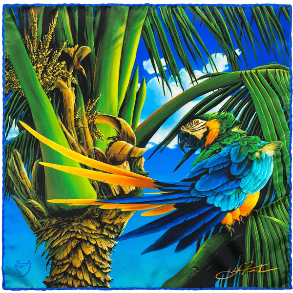 Macaw in Paradise by Gary Fenske